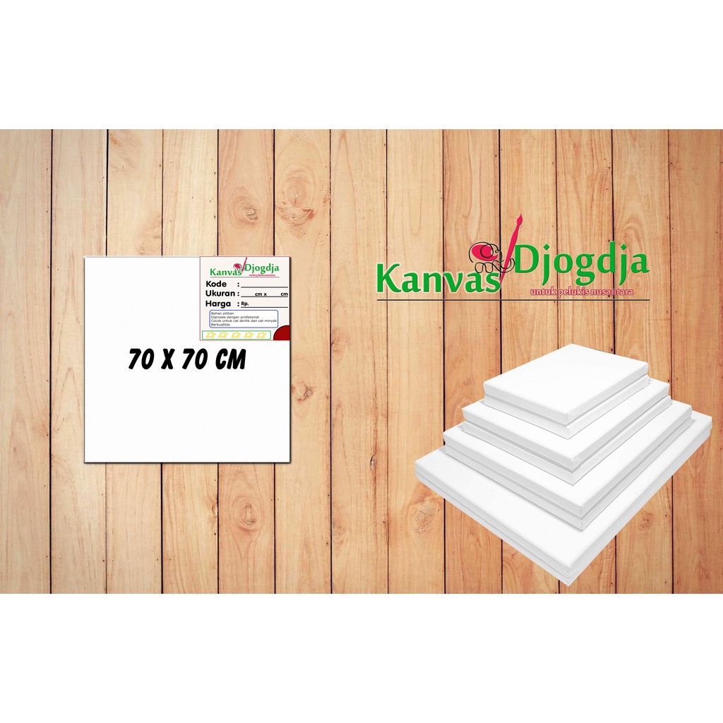 

Kanvas span standar ukuran 70 cm x 70 cm