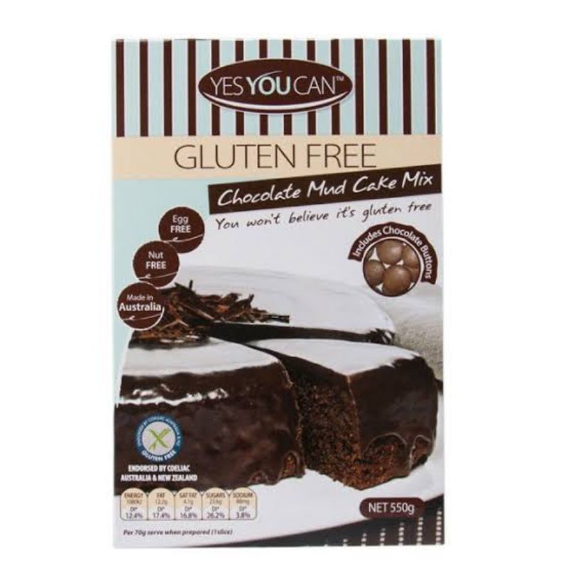 

YES YOU CAN CHOCO MUD CAKE GF 550GR