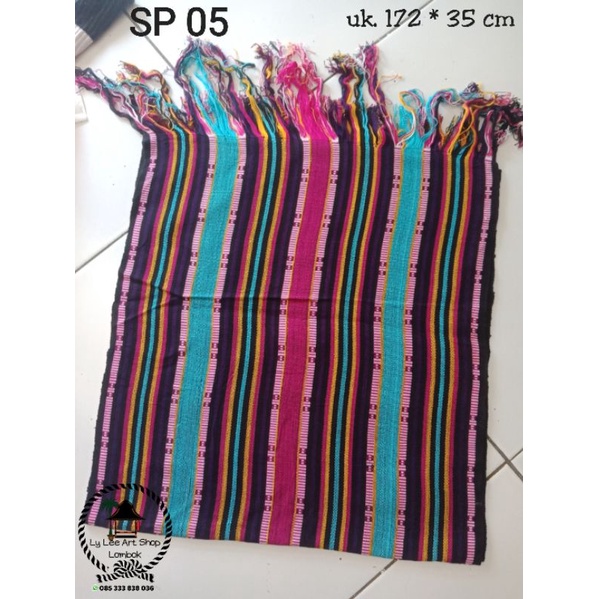 Selendang Tenun Lombok Asli-5