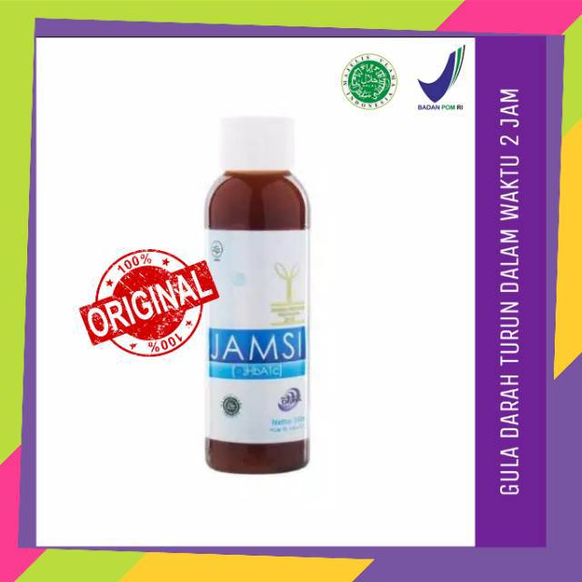 JAMSI Diabetes 100ml - Jamu Diabetes &amp; Asam Urat Sudah BPOM