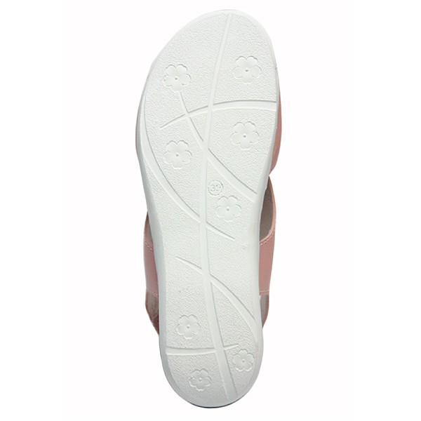 Dr. Kevin Women Flat Sandals Sandal Treples Wanita 571-547 - (3 Warna) Salem, Putih & Tan-7