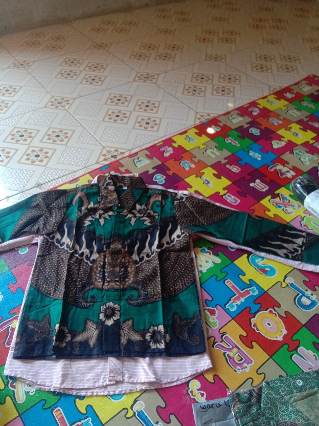 Baju Batik Anak Laki-laki Lengan Panjang Bisa Buat Sekolah Hari Batik