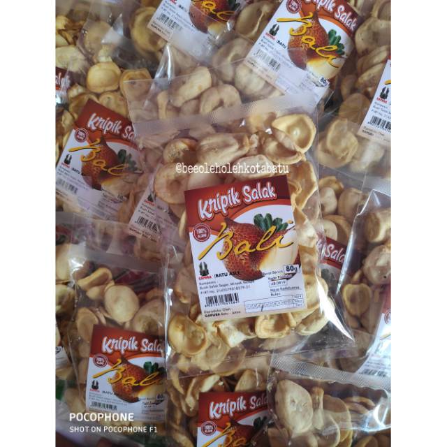 

KRIPIK SALAK BALI GAPURA (BATU ASLI) 80gr