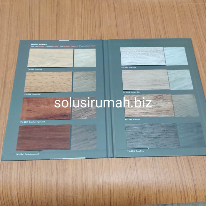 KATALOG VINYL TACO 2MM VINIL VYNIL BUKU KARTU WARNA