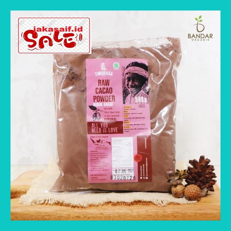 

S5085D0Yh Raw Cacao Powder / Kakao Mentah Bubuk 500Gr - Timurasa D5Uuty