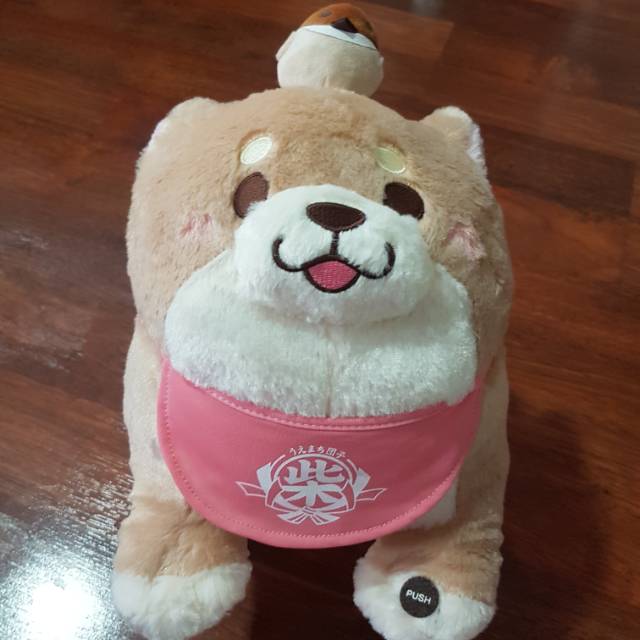 Boneka Hachiko Original Jepang bisa keluar suara Boneka anjing