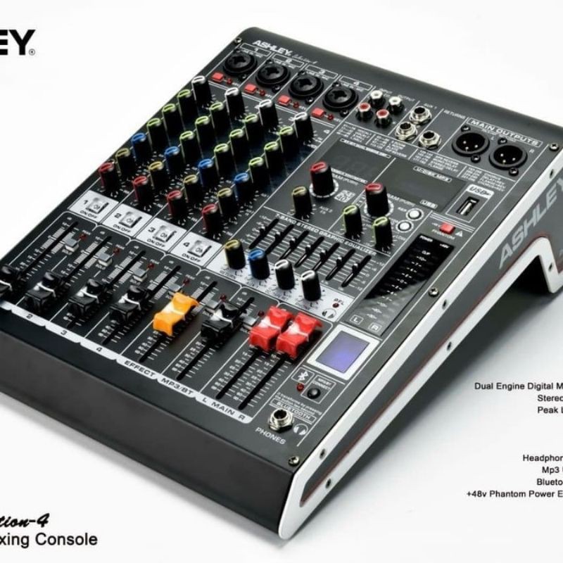 mixer ashley selection-4.usb/bluetooth.original barang baru