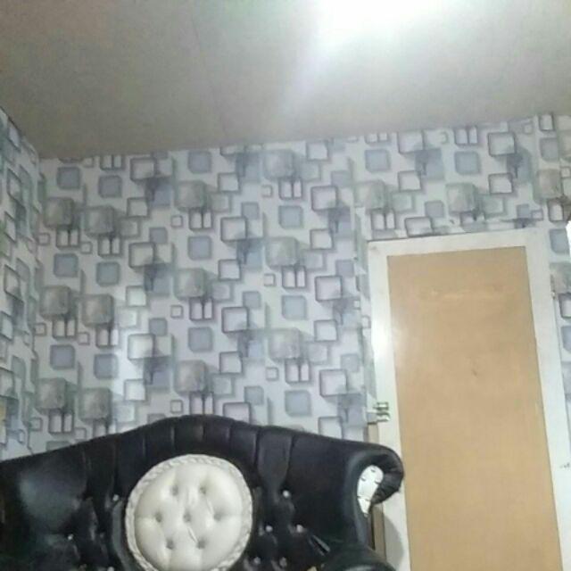 Walpaper Dinding 3d Biru