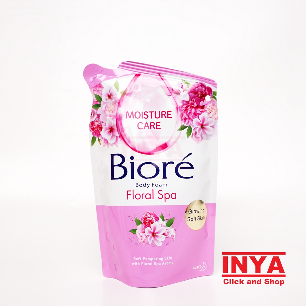 BIORE FLORAL SPA MOISTURE CARE BODY FOAM 250ml REFILL - Sabun Cair