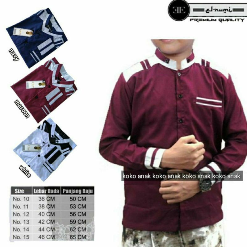 BAJU KOKO BAJU KOKO ANAK BAJU KOKO ANAK LENGAN PANJANG KOKO ANAK KOKO ANAK LAKI LAKI BAJU MUSLIM