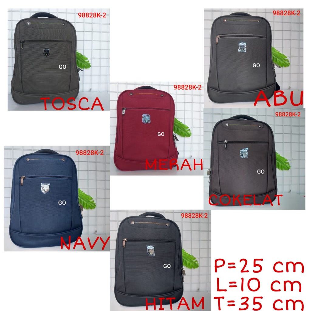 gos PALO ALTO Backpack Super Tas Sekolah Tas Kuliah Tas Ransel Laptop dengan Raincover