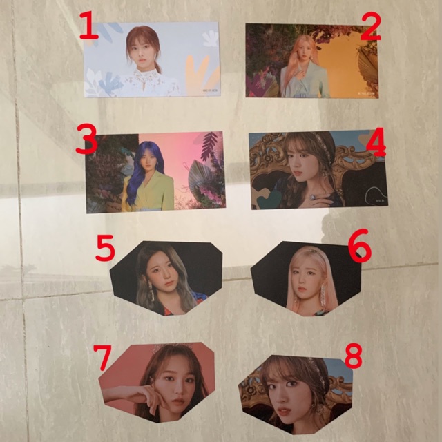IZ*ONE (IZONE) BLOOM*IZ (iz card & postcard)