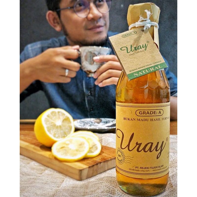 MADU URAY ASLI MURNI 330ML / 450GR | MADU HUTAN NUTRISI NATURAL HONEY