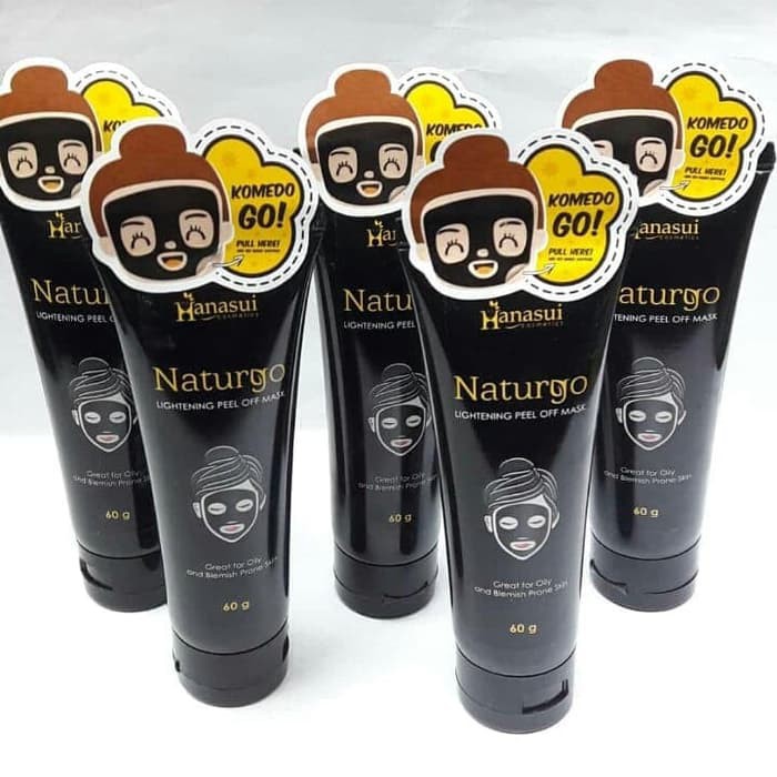 Masker Naturgo Hanasui Tube Masker Hanasui Naturgo Original 100% Masker Naturgo Tube Masker Lumpur