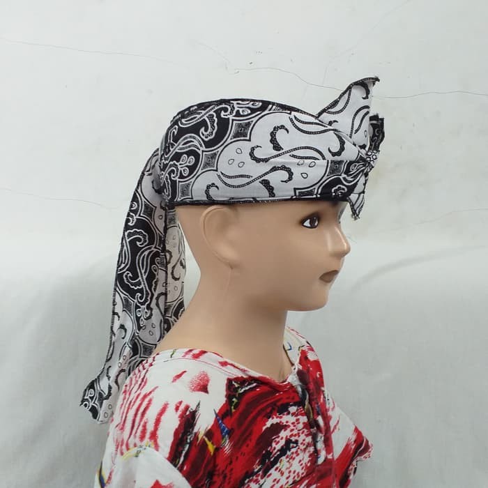 Topi Blankon Balita Anak Khas Jawa Motif Corak Batik Keren**