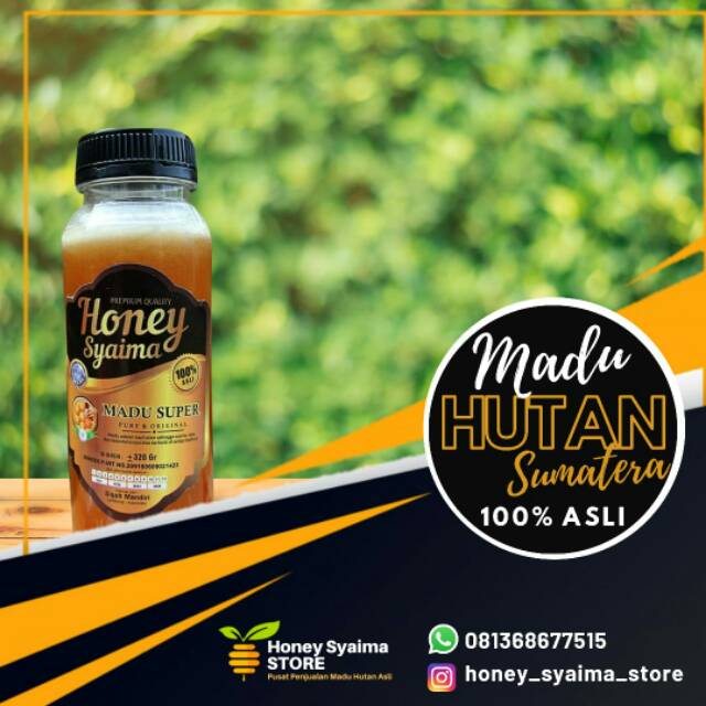

Madu Hutan Sumatera 320 gram
