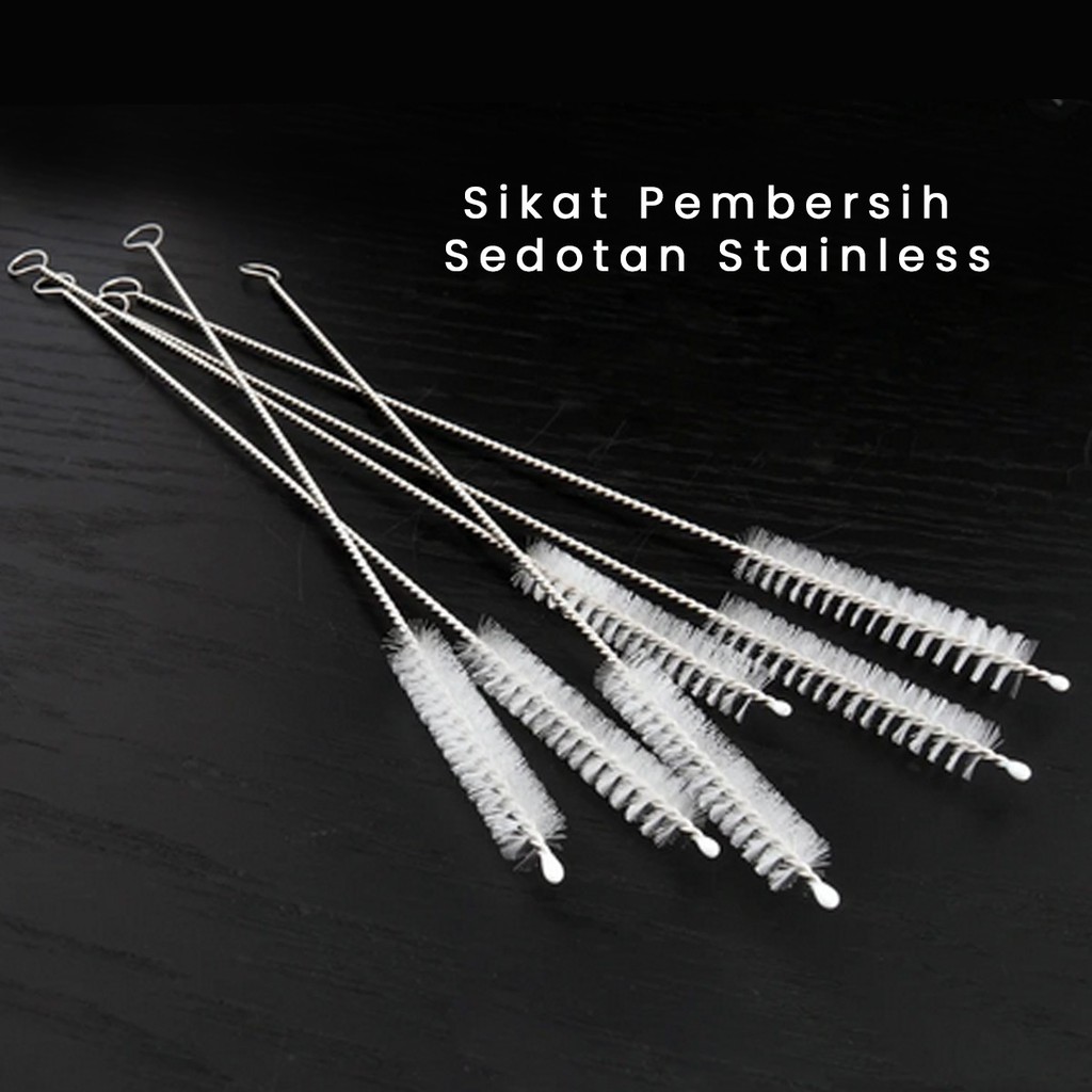 [DEASTORE] SEDOTAN STAINLESS LURUS - SEDOTAN STAINLESS BENGKOK - SIKAT SEDOTAN STAINLESS STEEL