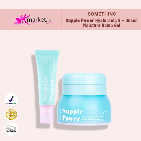 Somethinc Supple Power Hyaluronic9+Onsen Moisture Bomb Gel 25ml | 50ml