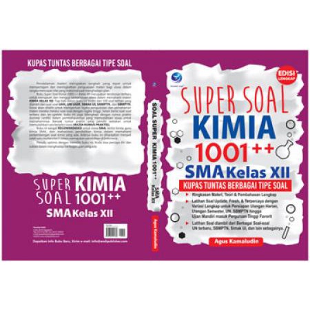 

Buku Super Soal Kimia 1001++ SMA Kelas XII, Kupas Tuntas Berbagai Tipe Soal - Agus Kamaludin