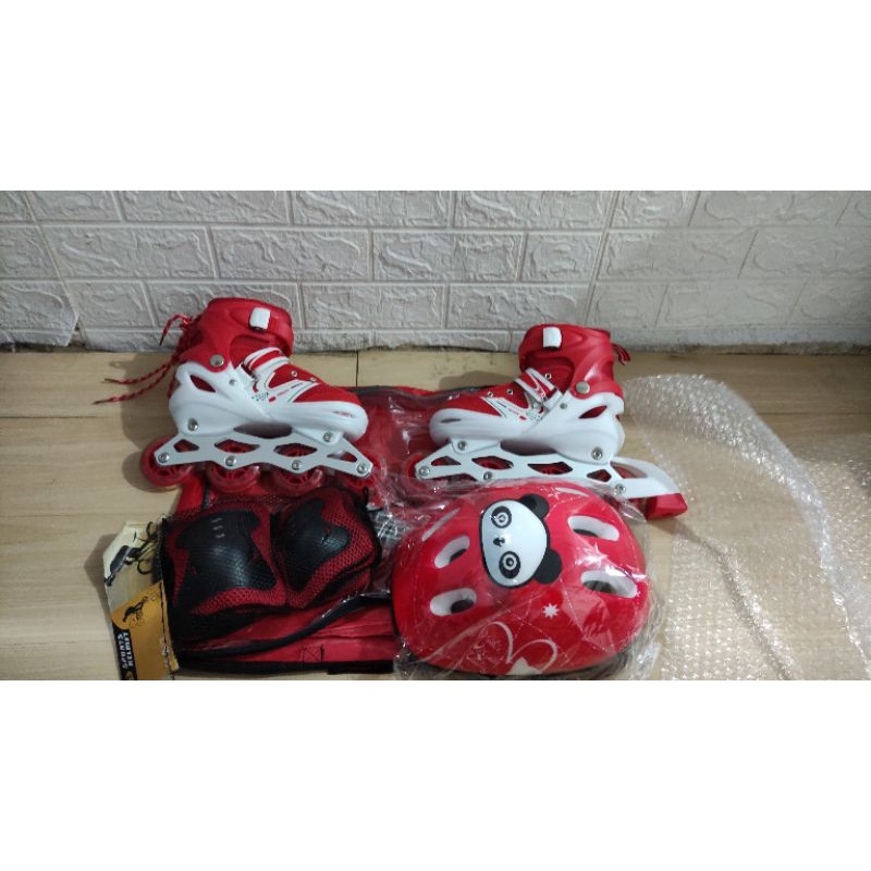 Promo // Fullset Sepatu Roda Anak / inline skate (bisa BAJAJ komplit with DEKKER)