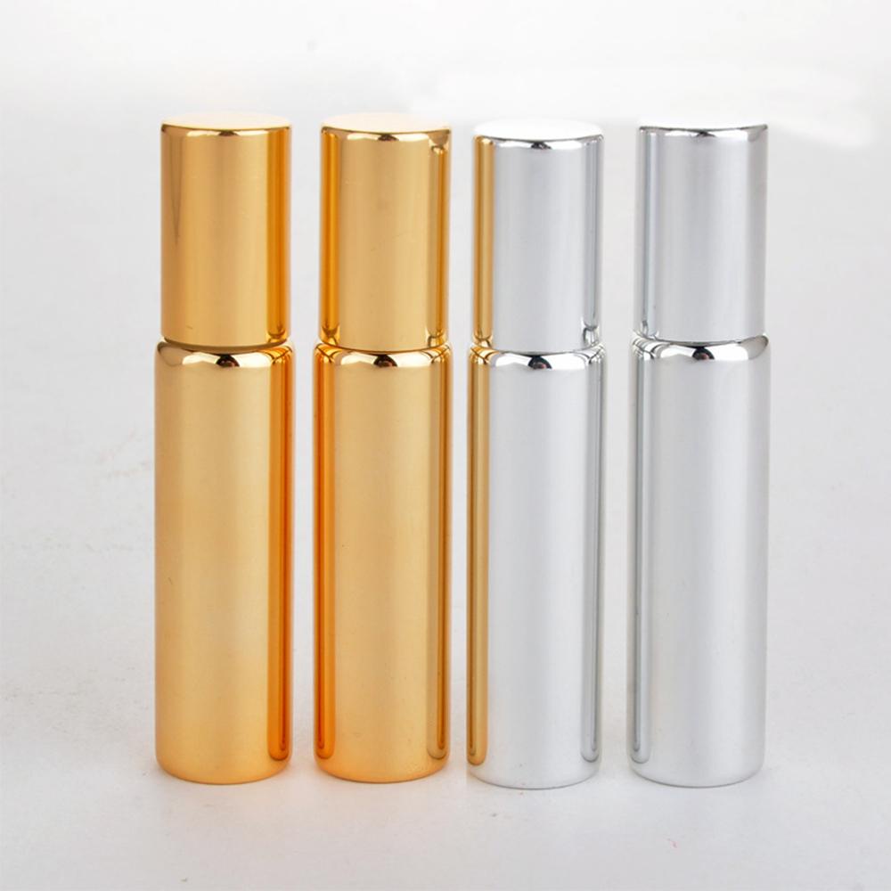 Agustinina Essential Oil Roller Botol Travel Mini Stainless Steel Roller Ball Massager Roll On Roller Botol