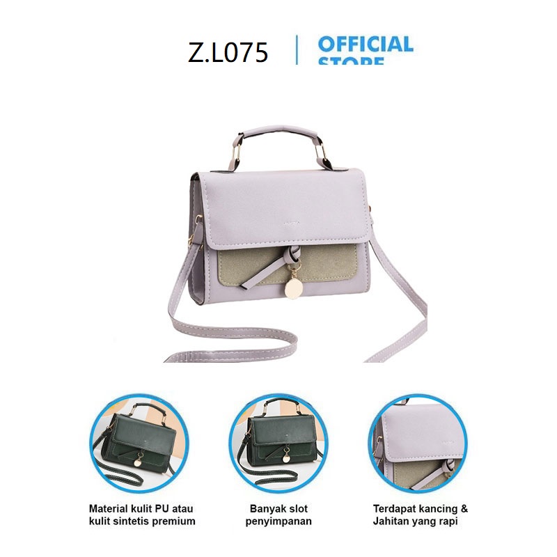 ASIN829- Tas Selempang Wanita Sling Bag Tas Bahu korea Simple Elegan Shoulder Crossbody Bag T115