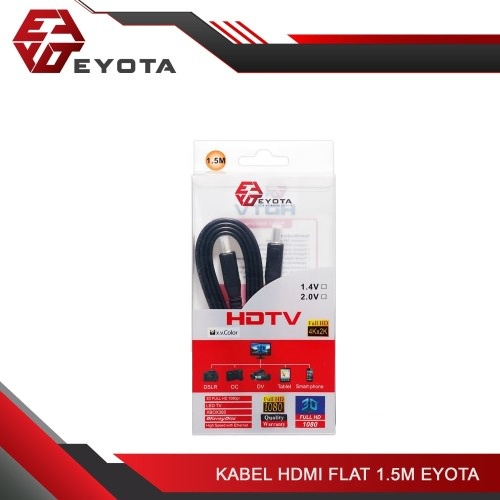M-Tech Kabel HDMI 1.5M Flat