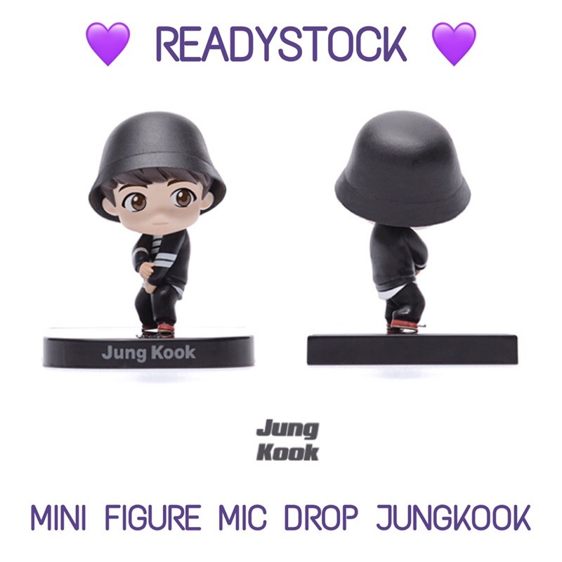 ReadyStock BTS Mini Figure Mic Drop Jungkook