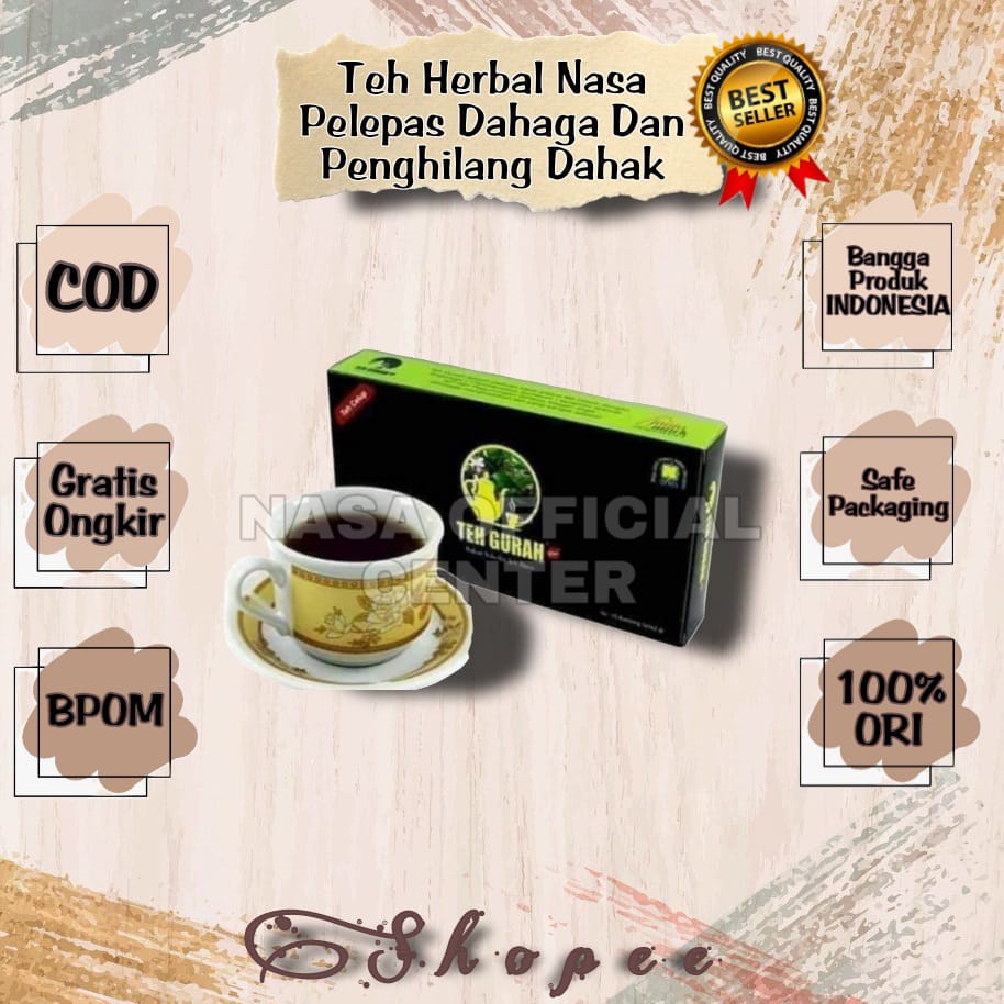 

TEH GURAH HERBAL NASA PELEPAS DAHAGA DAN PENGHILANG DAHAK