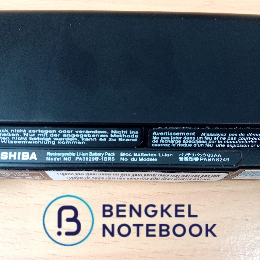 Baterai Toshiba R830 R835 R700 R730 R930 R935 R840 PA3831U-1BRS Original PA3832U-1BRS PA3929U-1BRS PA3930U-1BRS PA3931 PA3932U-1BRS PA5043 PABAS235 PABAS249 PABAS250 PABAS265 PA5043U  R732/H