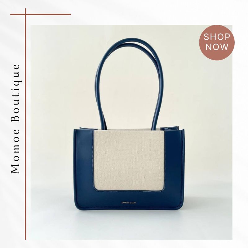 C1457 Tas Tote CK Daylla Canvas Large Tote Bag