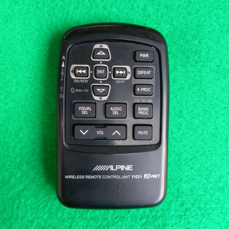 Remote ALPINE Head Unit Tape Mobil Original Asli .