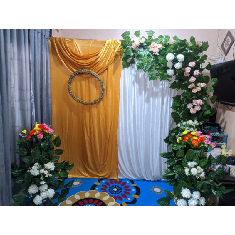 Backdrop lamaran (sewa)