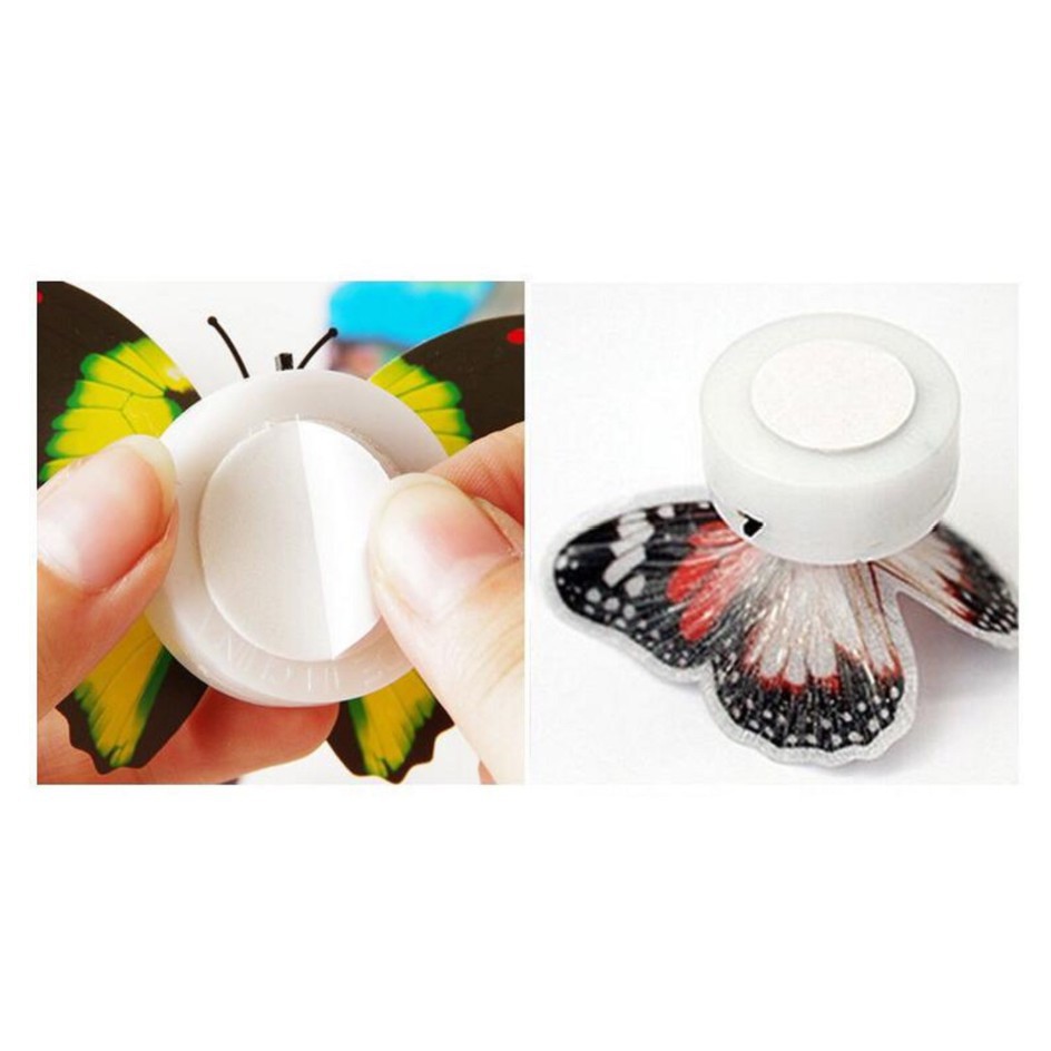 PA Kupu Kupu LED Tumblr Bercahaya / Dekorasi Butterfly Lampu Hias Berubah 7 Warna Souvenir SS020