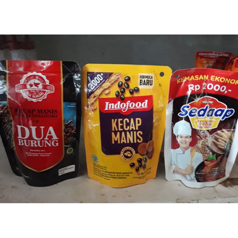 Kecap Manis 2000 Dua Burung Indofood Sedaap