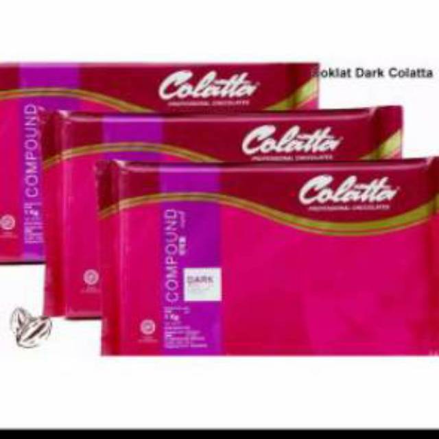 

DARK CHOCOLATE COMPOUND Colatta 500gr REPACK