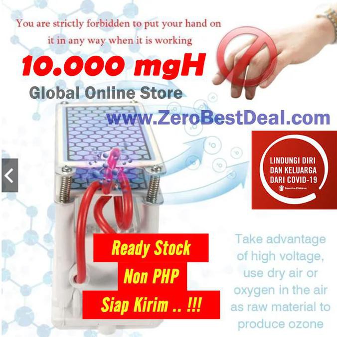 Ozone Generator Plate 10G 15G 24G 32G Air Purifier O3 220V - Biru Fantamarket190