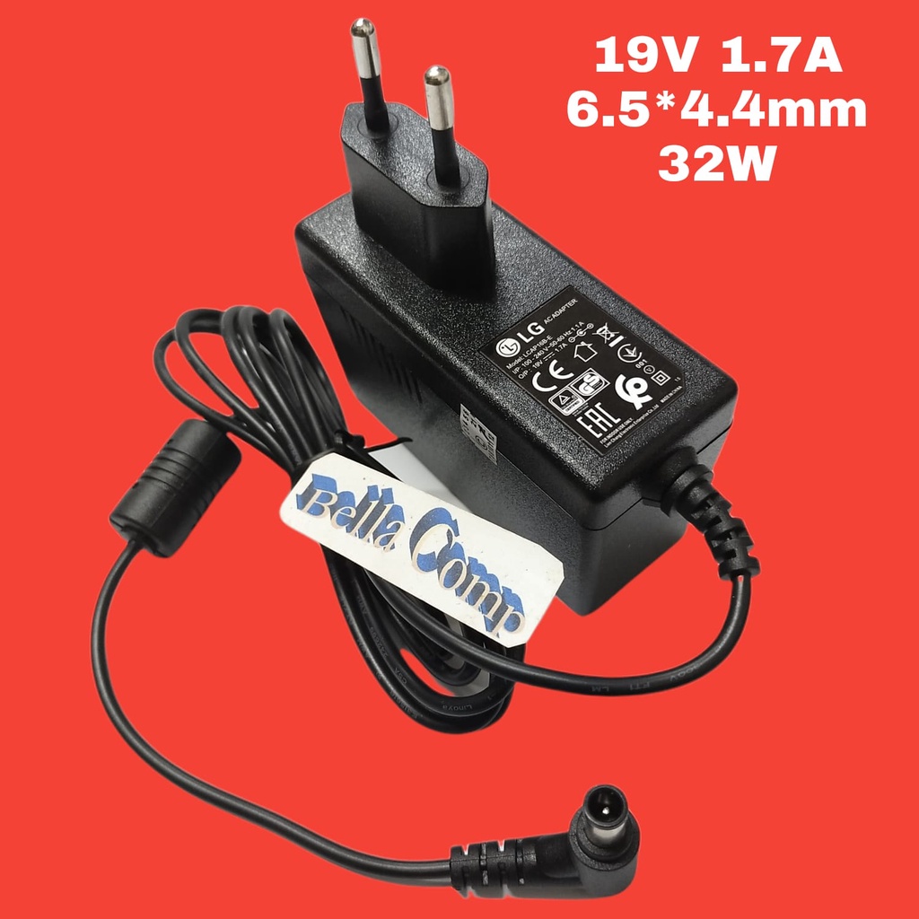 LG 19V 1.7A AC Adaptor Untuk LG LED Monitor E2242C IPS277 EAY62549301 ADS-40SG-19-3 LCAP16A-A Casan TV LG 17'' 19&quot; 22&quot; 24&quot;27&quot; 29&quot; 32&quot;