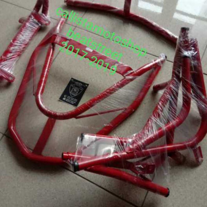 Tubular Tubullar guard set pelindung body motor Honda Beat fi esp 2016-2019 beatstreet 2016-2019