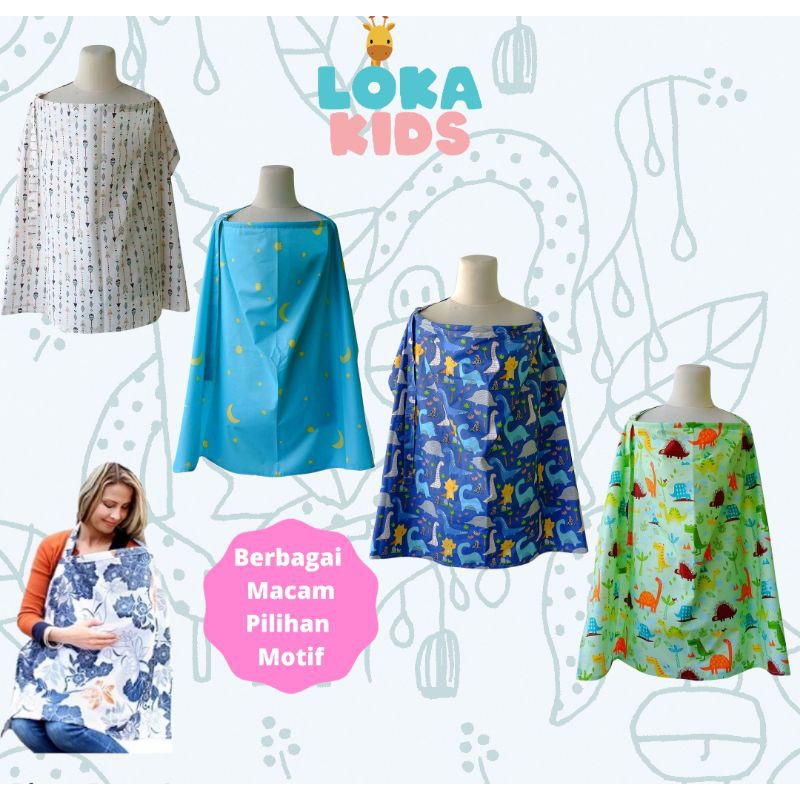 APRON MENYUSUI MOTIF APRON MENYUSUI BAYI