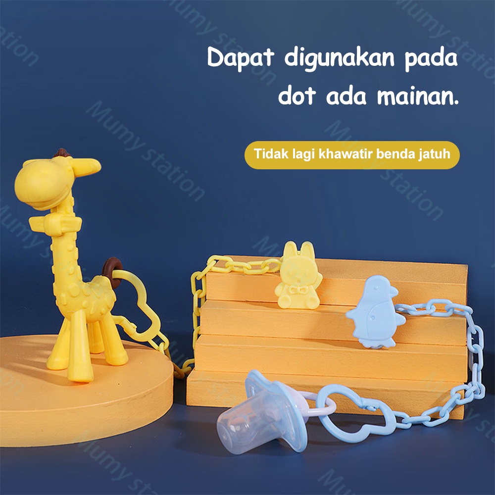 Mumystation Klip Rantai Penjepit Dot Bayi Tali gantungan empeng baby rantai teether bayi