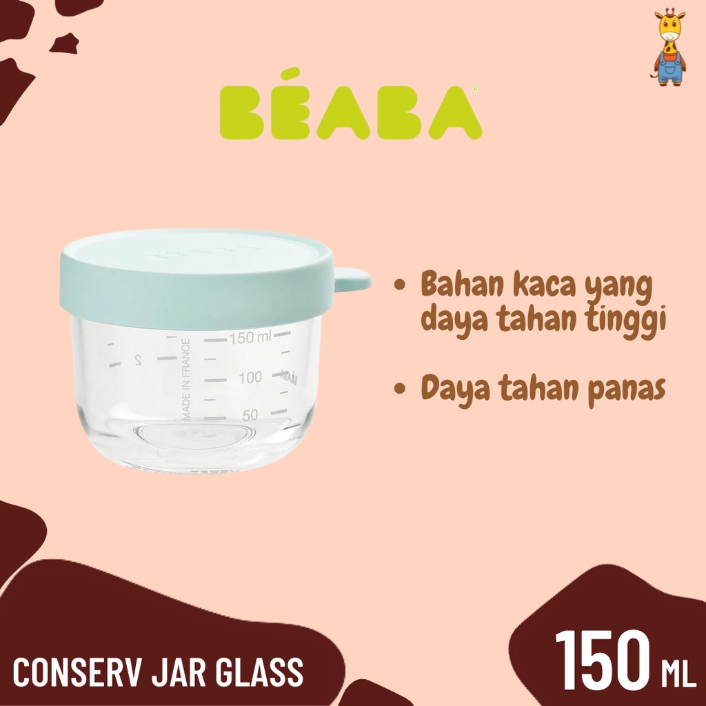 Beaba Conserv Jar Glass 150ml