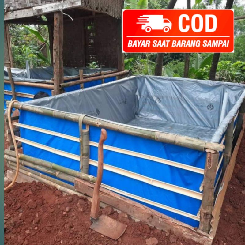 kolam terpal ikan 2x3x1 A8