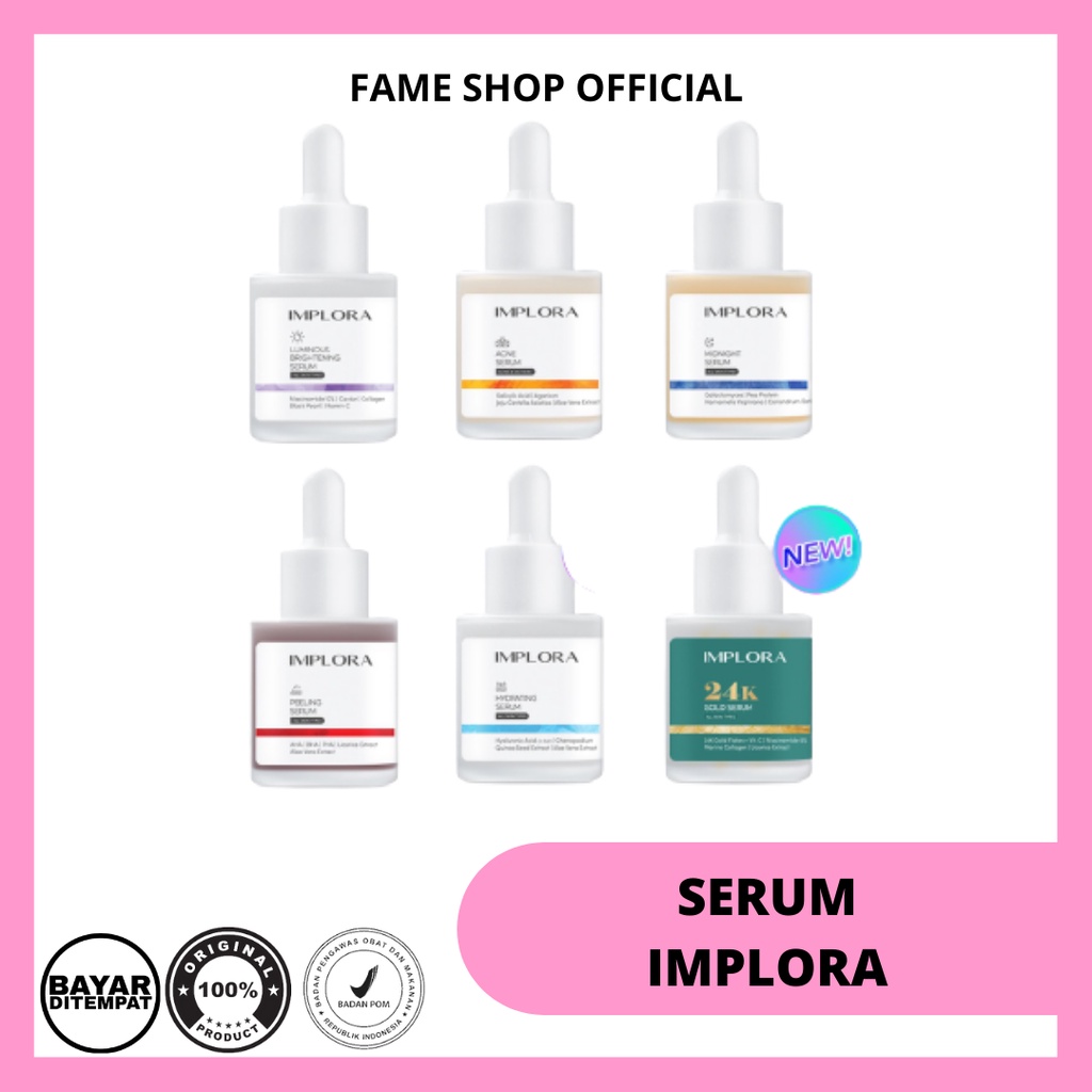 IMPLORA FACE SERUM / SERUM WAJAH IMPLORA