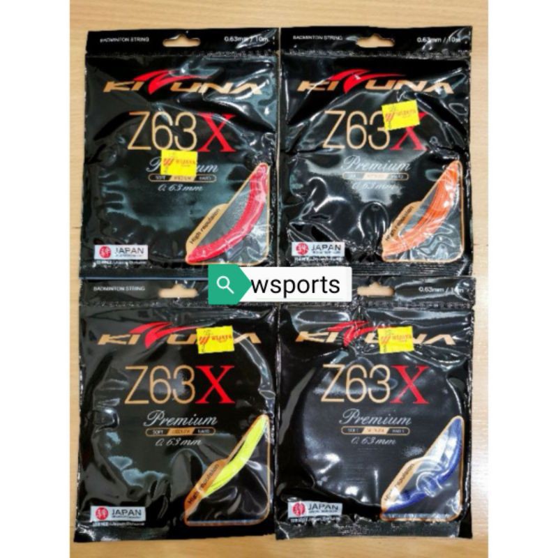 Senar Badminton Kizuna Z 63  Z63 X Original