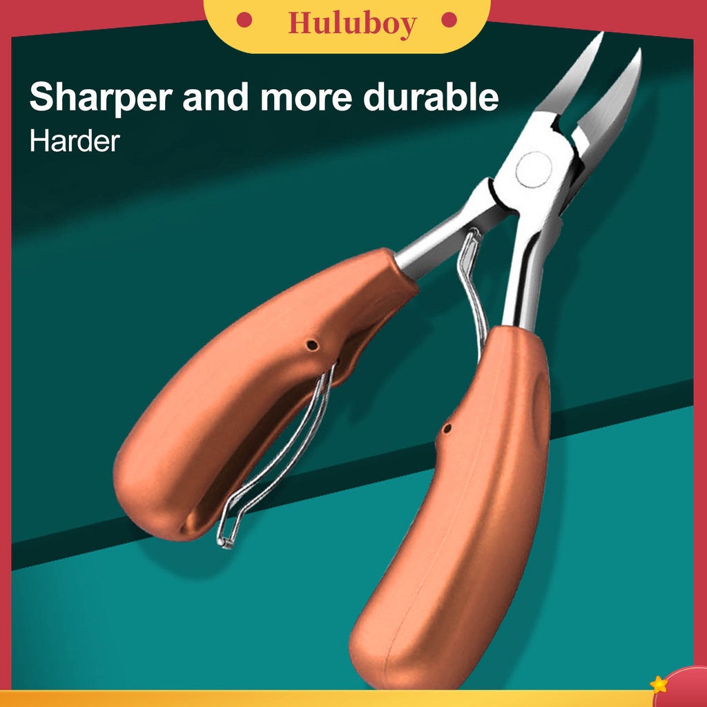 Huluboy Huluboy♡ Gunting Kuku Kaki Kutikula Universal Bahan Stainless Steel Untuk Pedicure