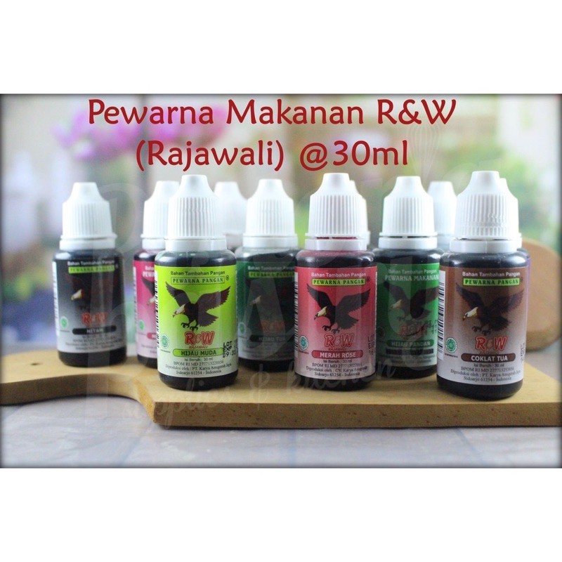 

RAJAWALI PEWARNA MAKANAN 30ML / R&W