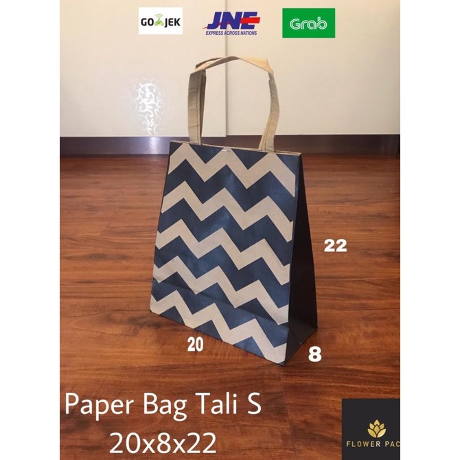 

(TERLARIS) Sale*Dijual Paperbag Tali 20X8X22 Goodie Bag Shopping Bag Tas Belanja