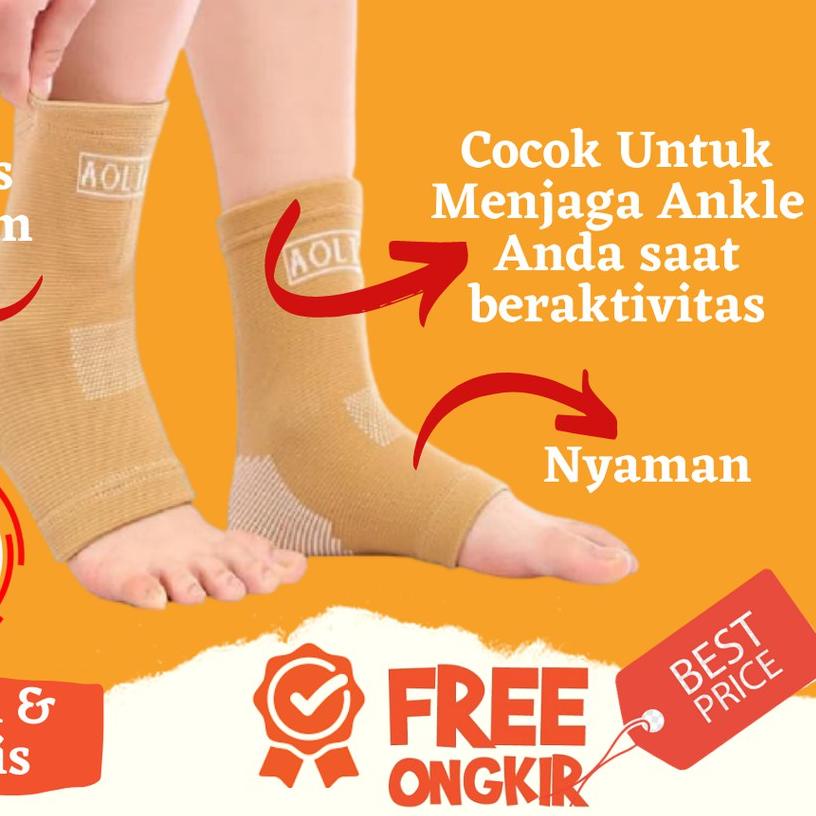 ♥ Deker Pergelangan Kaki Aojian Ankle Deker Engkel Kaki Deker Engkle Deker Tumit Deker Kaki Murah ✯