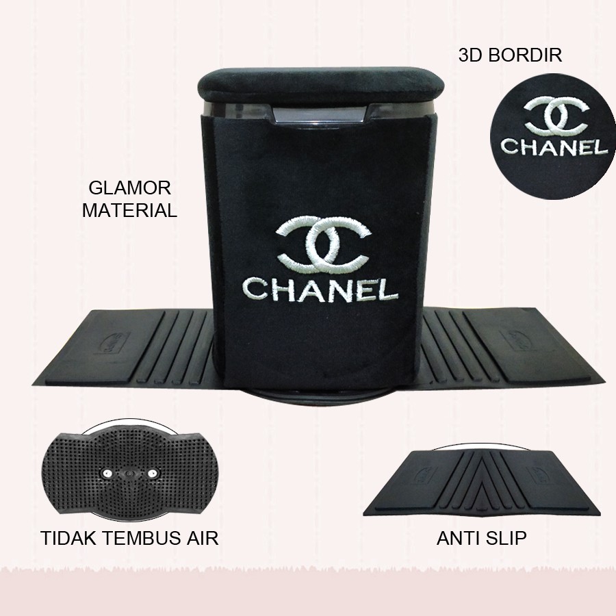 Tempat Sampah Mobil Chanel - Tempat Sampah Mobil Karakter Chanel